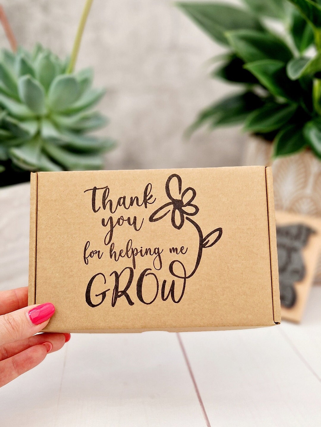 Pencil Case Thank you for helping me grow