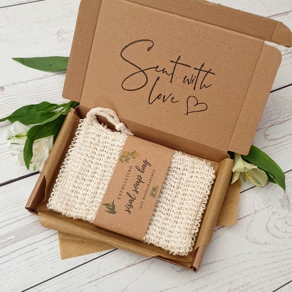 Sisal Soap Saver Bag. Zero Waste Exfoliating Soap Pouch. Eco Etsy UK