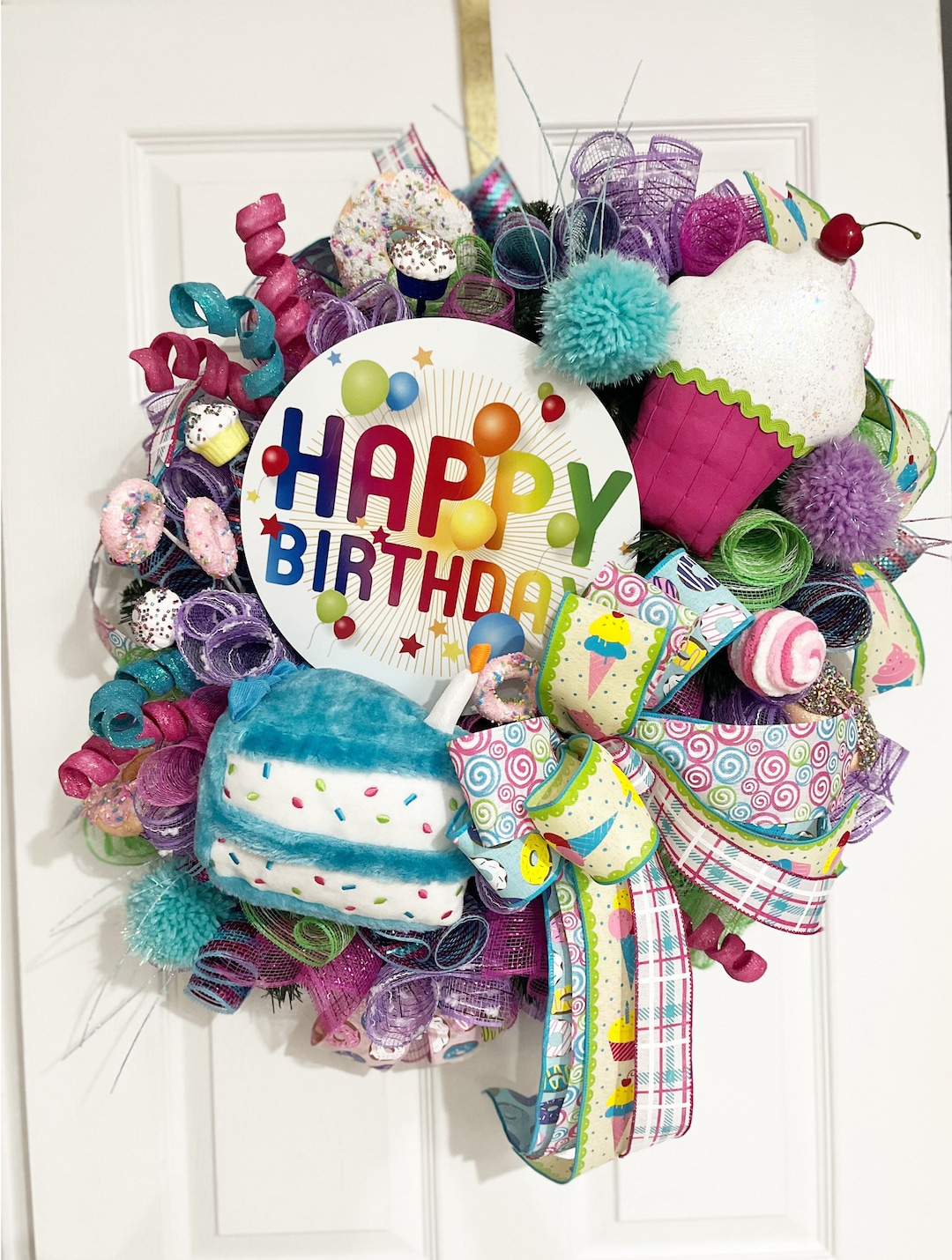 Couronne D’anniversaire En Bois Goki – Lot De 6 Pièces Colorées, 9,3 X 6,5 Cm – Décoration De Table Créative Pour Enfants - 4