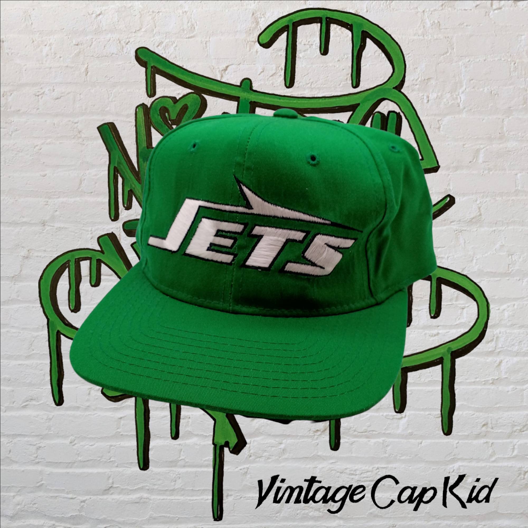 vintage ny jets hat