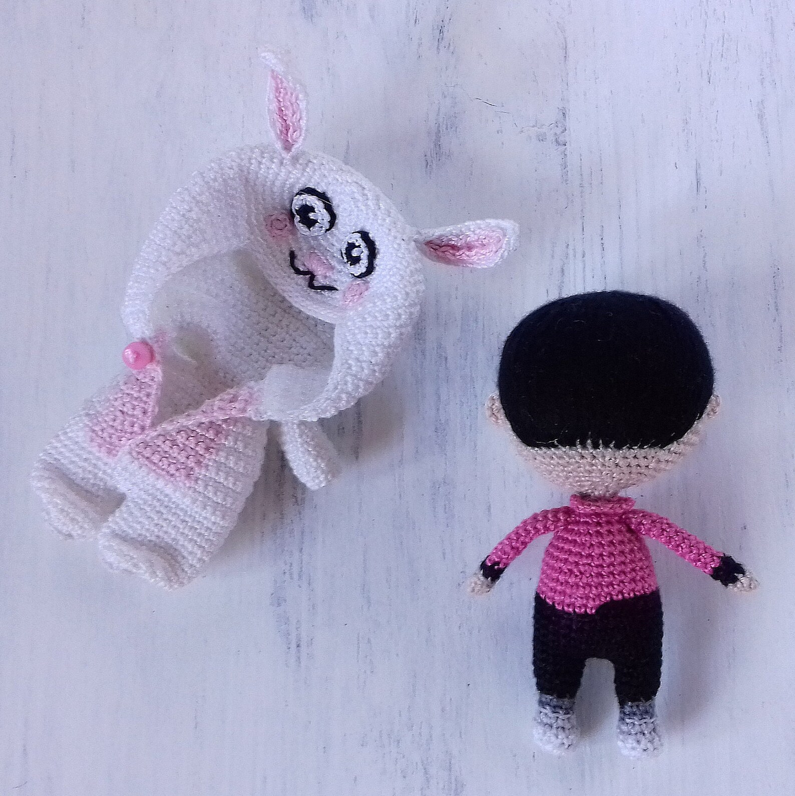 Chibi doll Chibi toy Knitted doll Handmade doll Amigurumi toy | Etsy