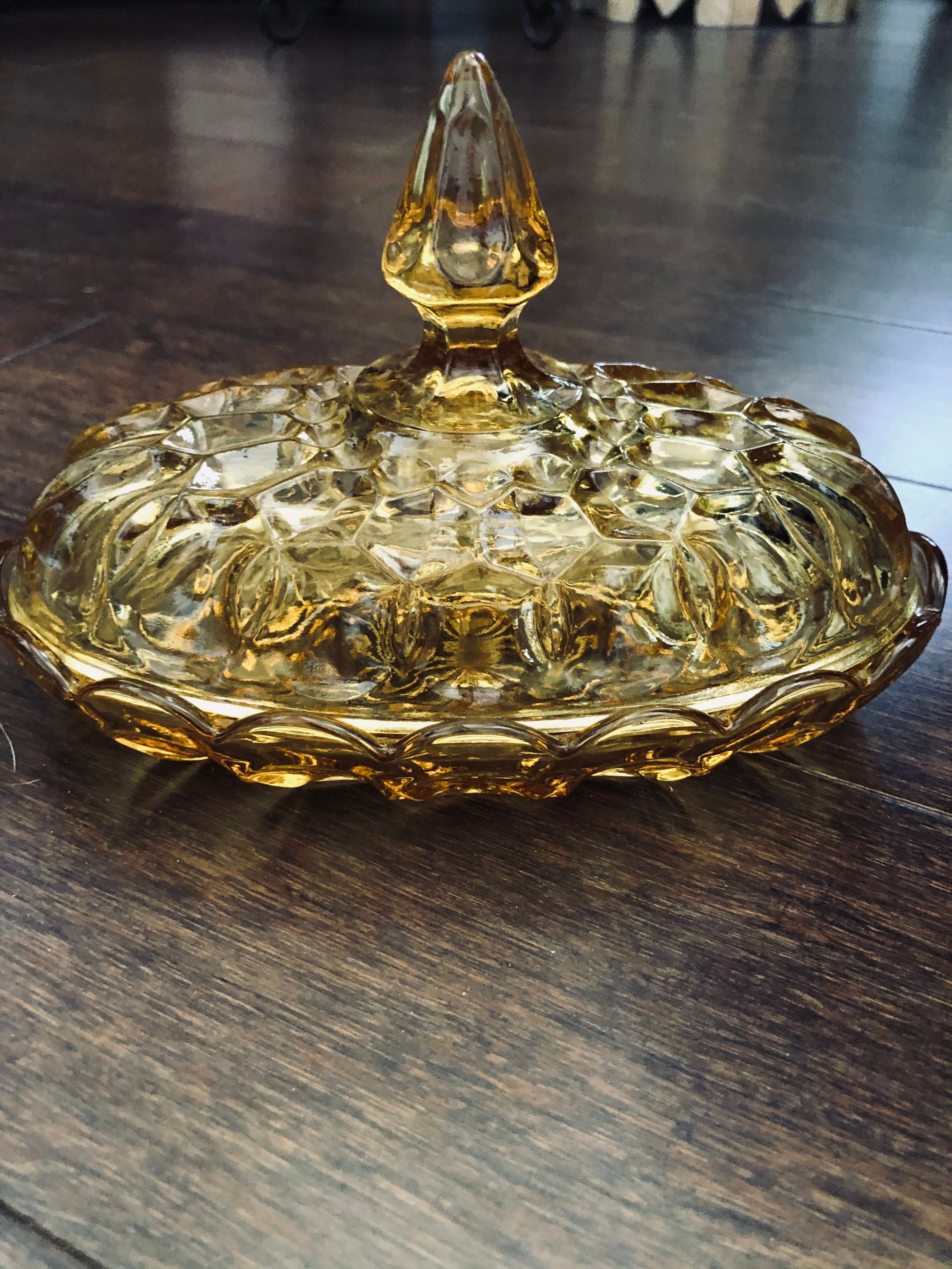 Anchor Hocking Fairfield Butter Dish Etsy