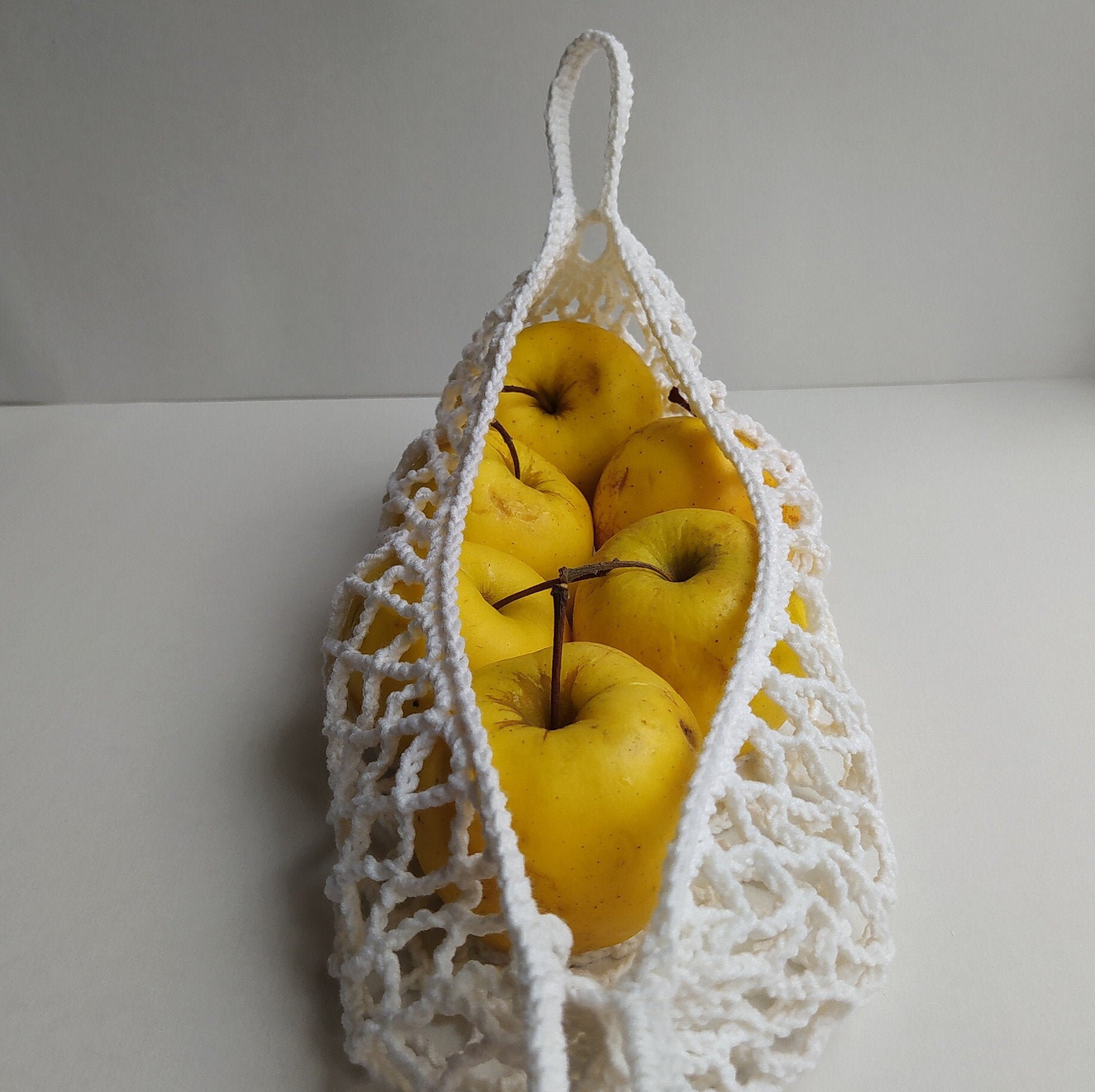 Hängende ObstKorb Hängematte Küche Lagerung Obst und Gemüse | Etsy