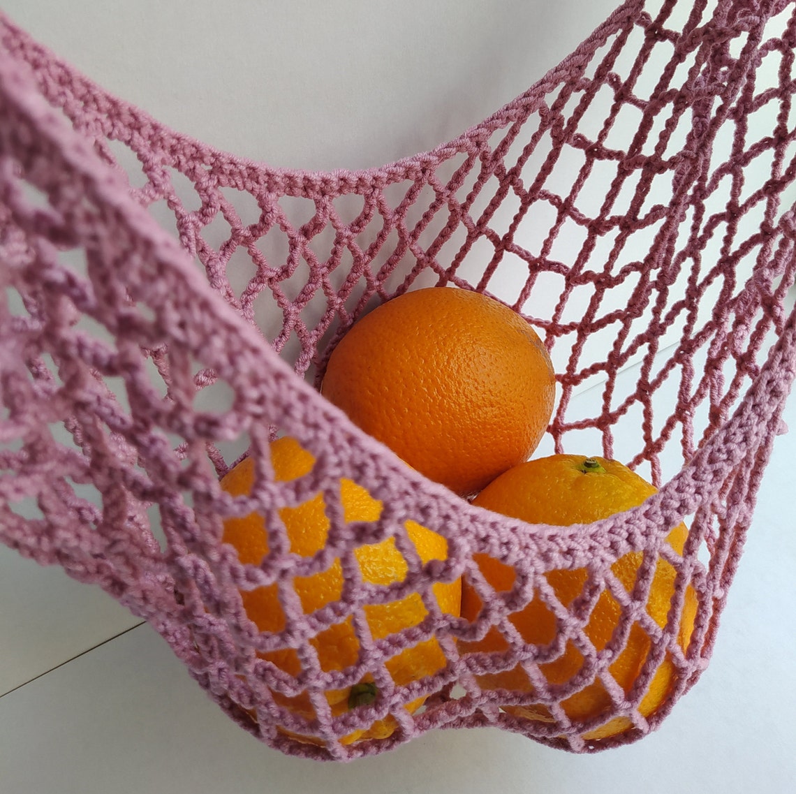 Cesta de frutas colgante hamacas vegetarianas bajo el | Etsy