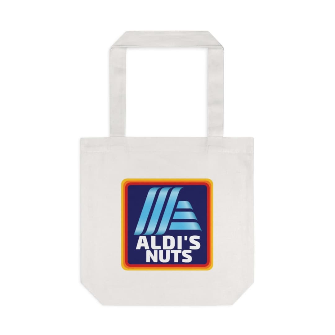 ALDI'S NUTS Cotton Tote Bag Canada