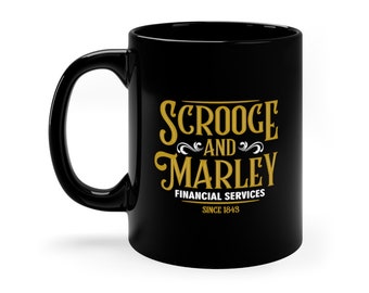 Scrooge & Marley Financial Services A Christmas Carol 11oz Mug