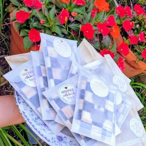 BUNDLE OF 10 Check Design Switch Plates Superior Quality Decoupage  ~handmade by me ~