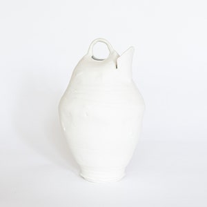 Handmade porcelain vase
