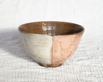Large handcrafted ceramic bowl