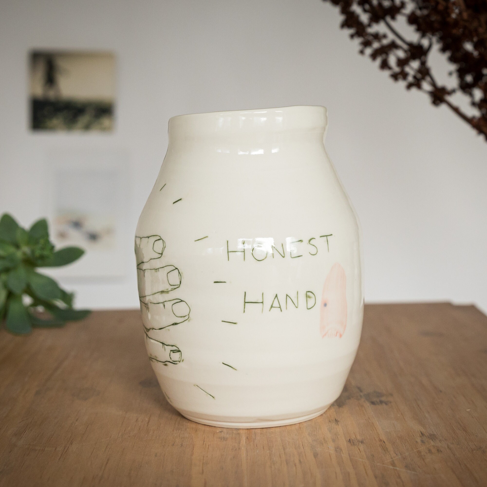 Vase en Porcelaine Artisanal