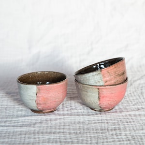 Small handcrafted ceramic bowl