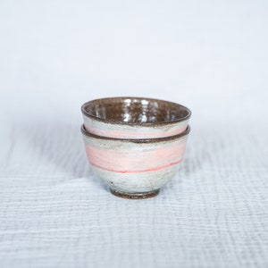 Small handcrafted ceramic bowl