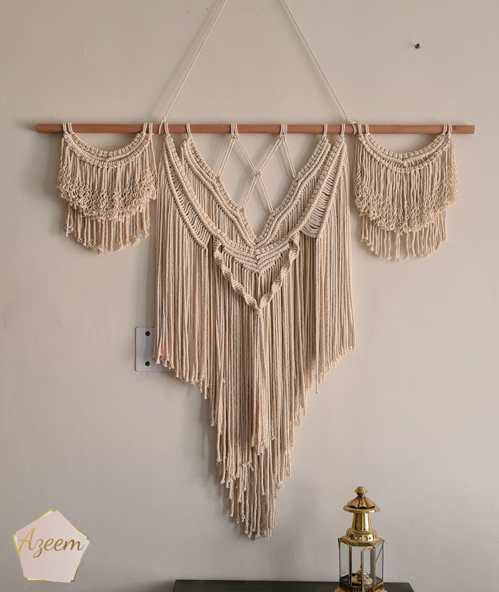 Large Macrame Wall Hanging, Bedroom Backdrop, Bohemian Home Decor