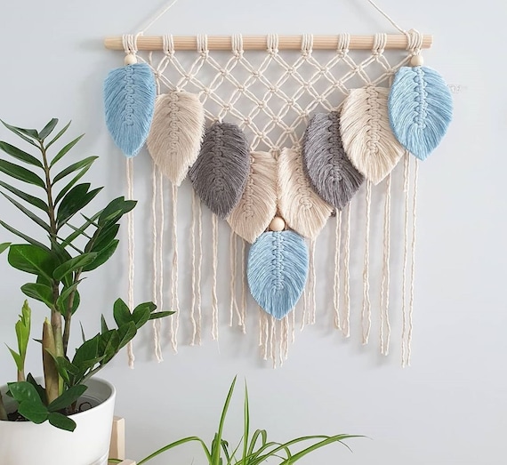 Bohemian chic macrame wall hanging sale