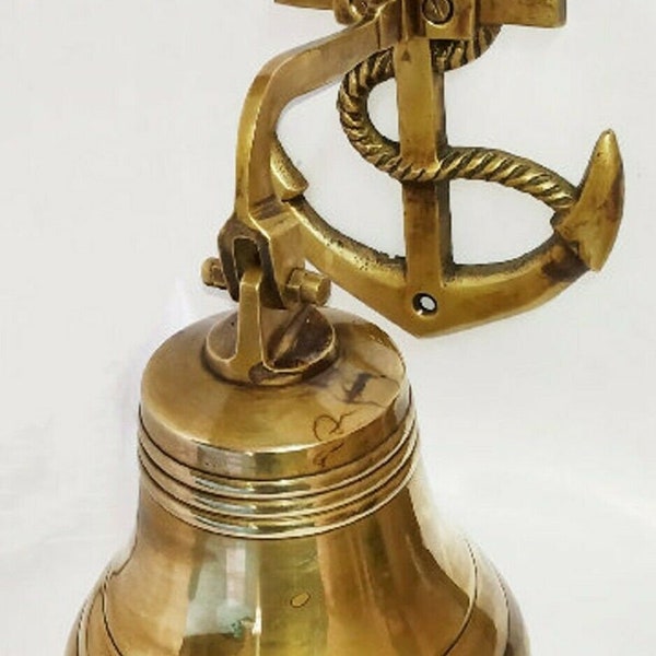Nautical Bell Rope Pull Etsy