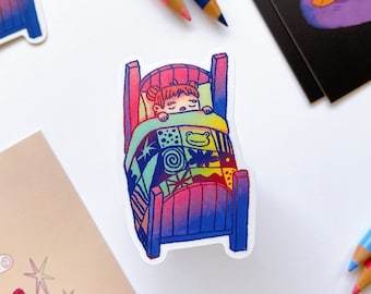 Good Nap Sticker | Matte Vinyl Sticker | Laptop Sticker | Durable High Quality | Decorative Sticker