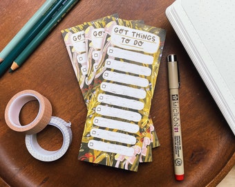 Forest Notepad To-Do-List | 50 tear off sheets notepad