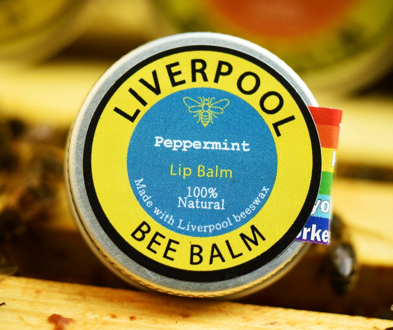 Liverpool Bee Balm Lip Balm FREE P&P image 1