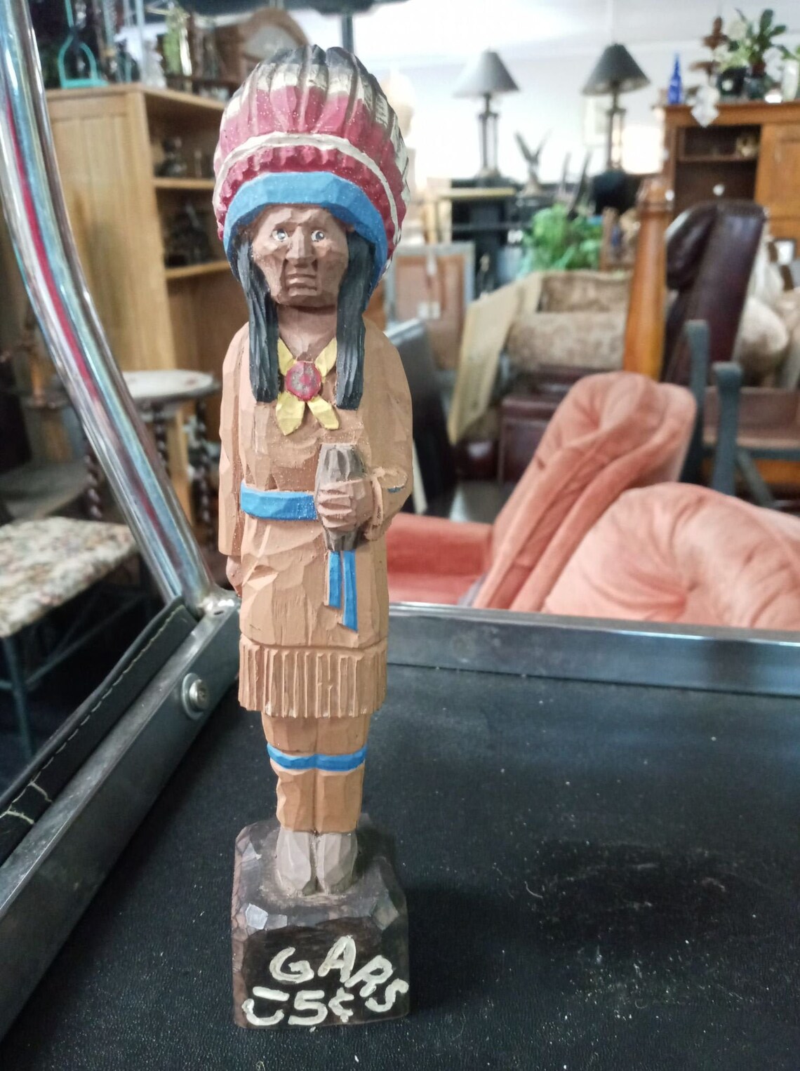 Cigar Statue Indian Etsy