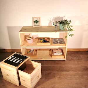 Montessori activity furniture guide to download