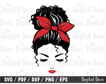 Download Curly Hair Svg Etsy