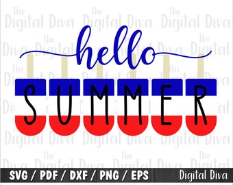 Download Hello Summer Svg Etsy