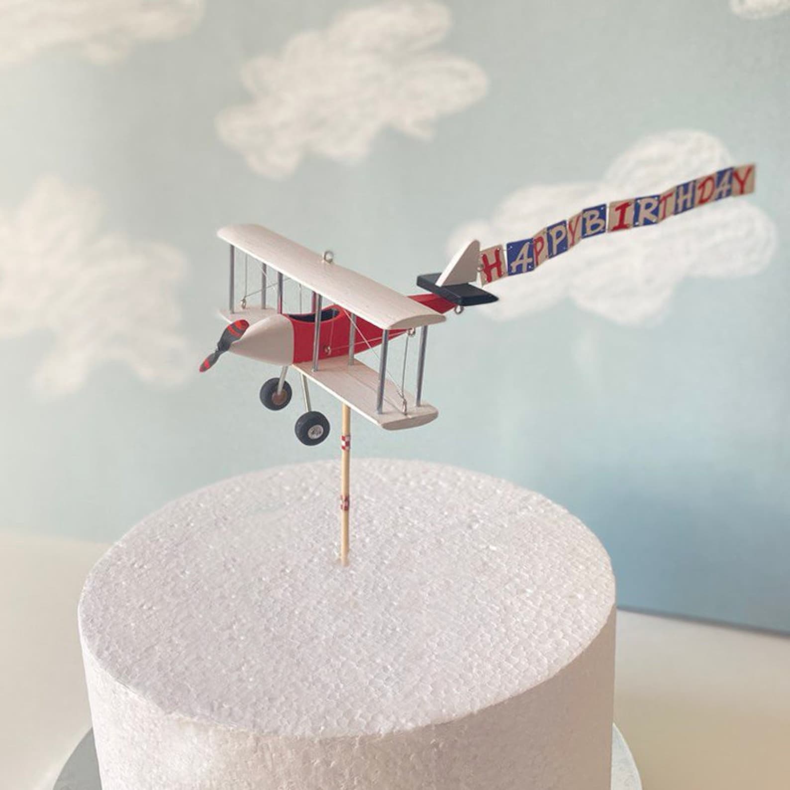Alles Gute zum Geburtstag Flugzeug Kuchen Topper mit Etsy