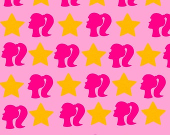 Barbie Star Digital Paper