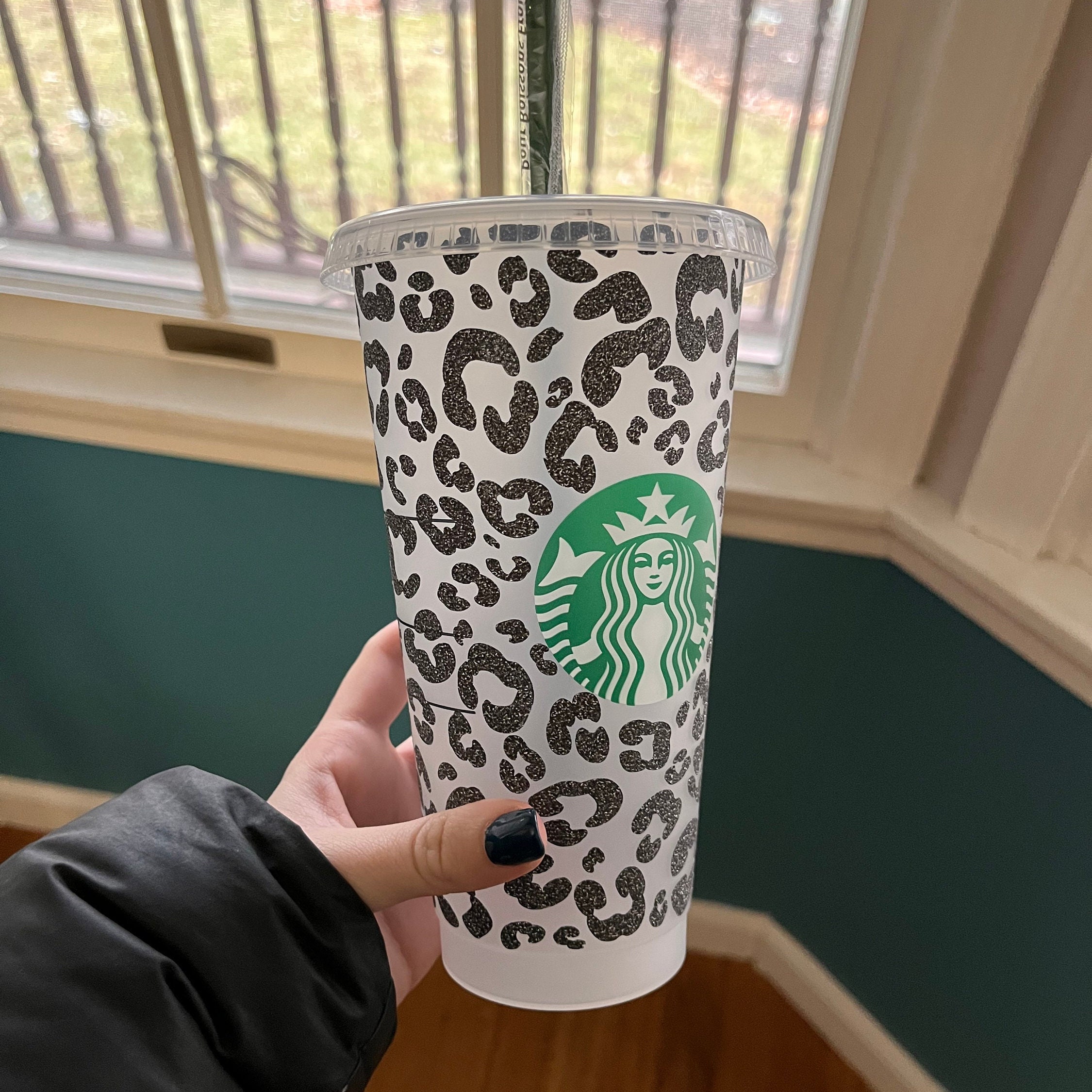 Leopard Starbucks - Etsy