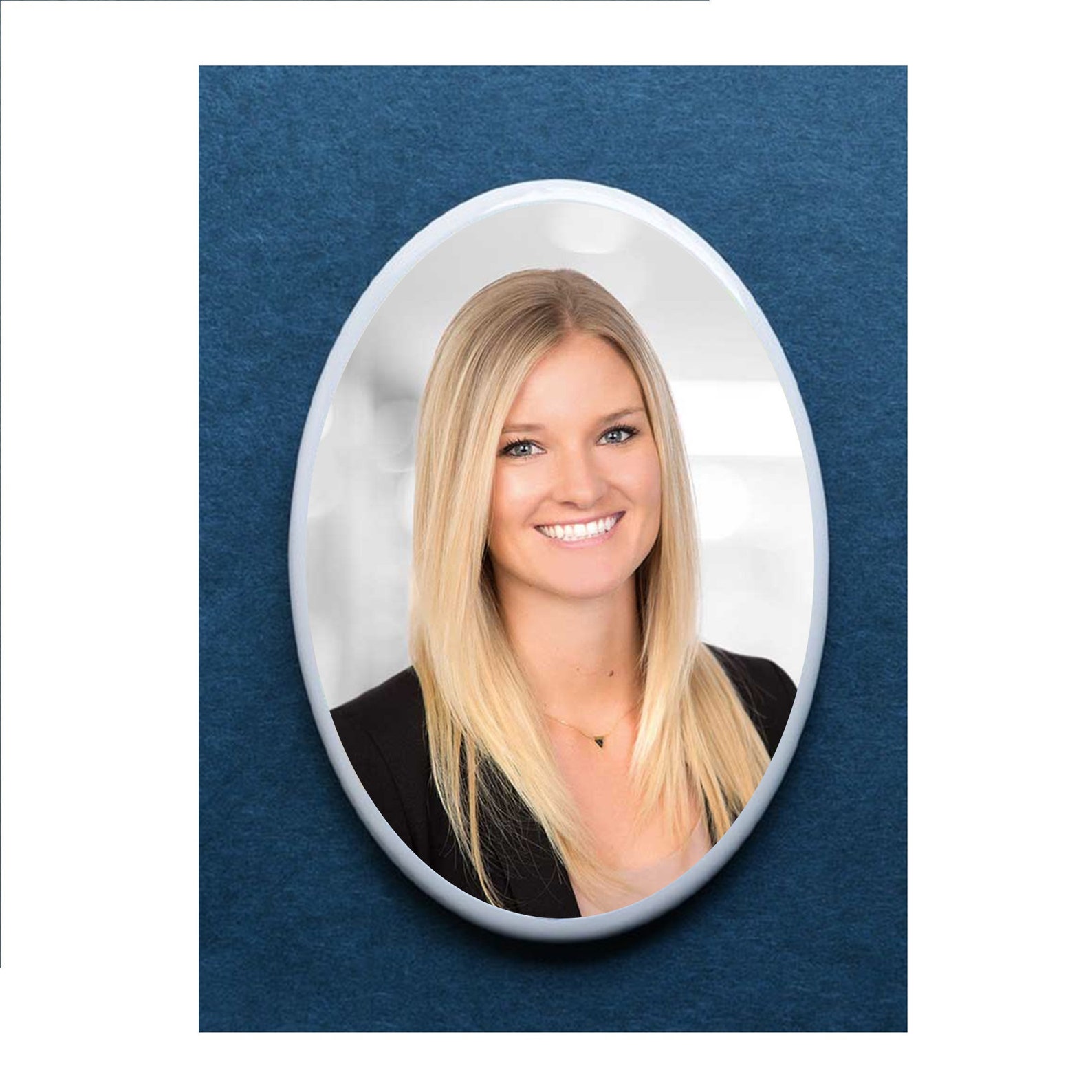 Tombstone Cemetery Photo Porcelain Headstone Photo for Etsy