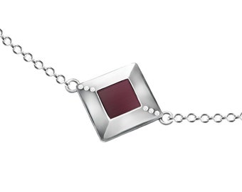 World's Smallest New Testament. Nano Bible Pendant Platinum plated Sterling Silver & Zircon Bracelet. A Unique Jewelry Gift. One of a kind