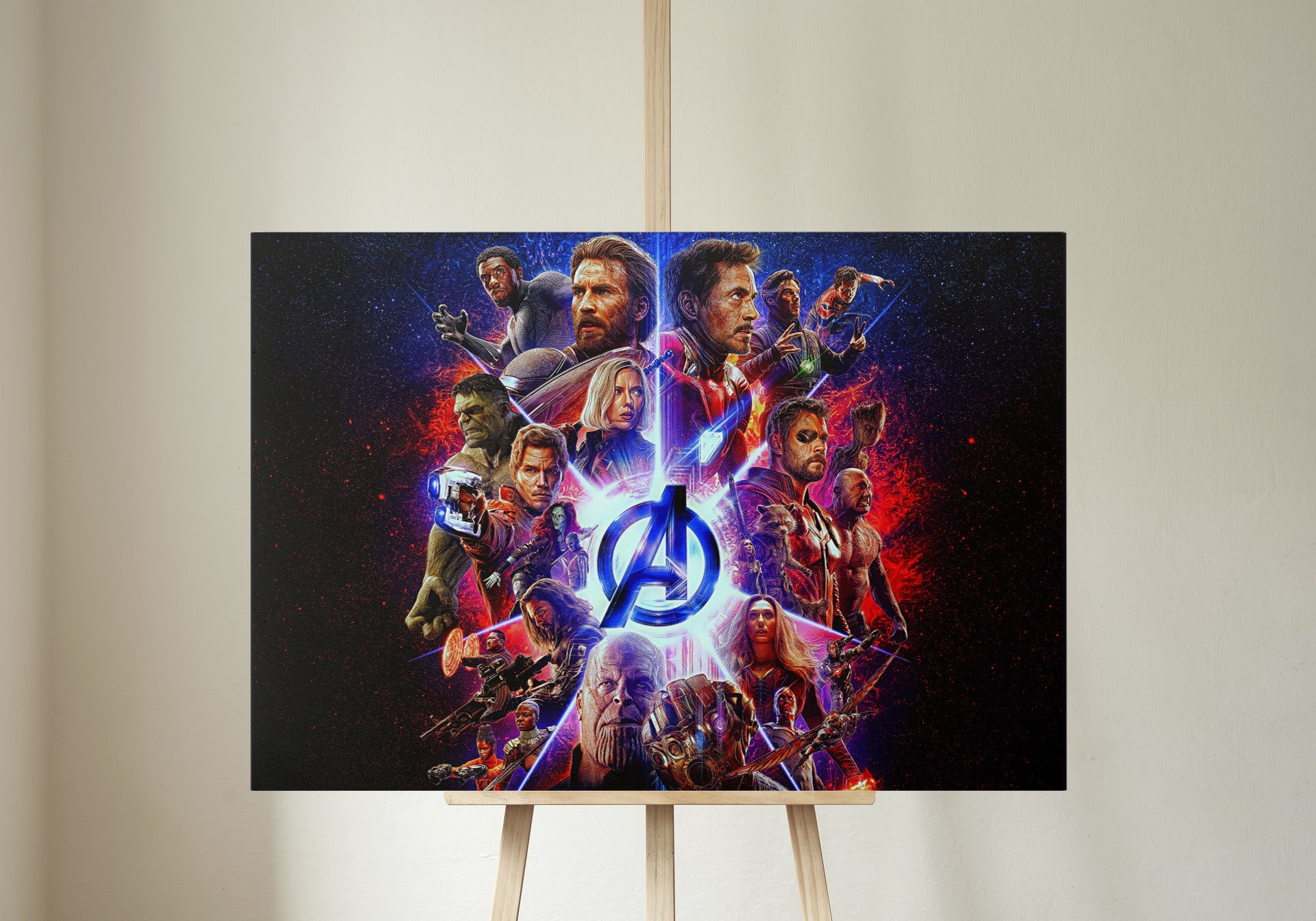 Captain America Avengers Gift Idea Poster Hulk Doctor Strange Wallpaper Avengers Spider Man Wall Decor Iron Man Comic Style