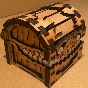 MIMIC STYLE -  Dungeons and Dragons dice jail