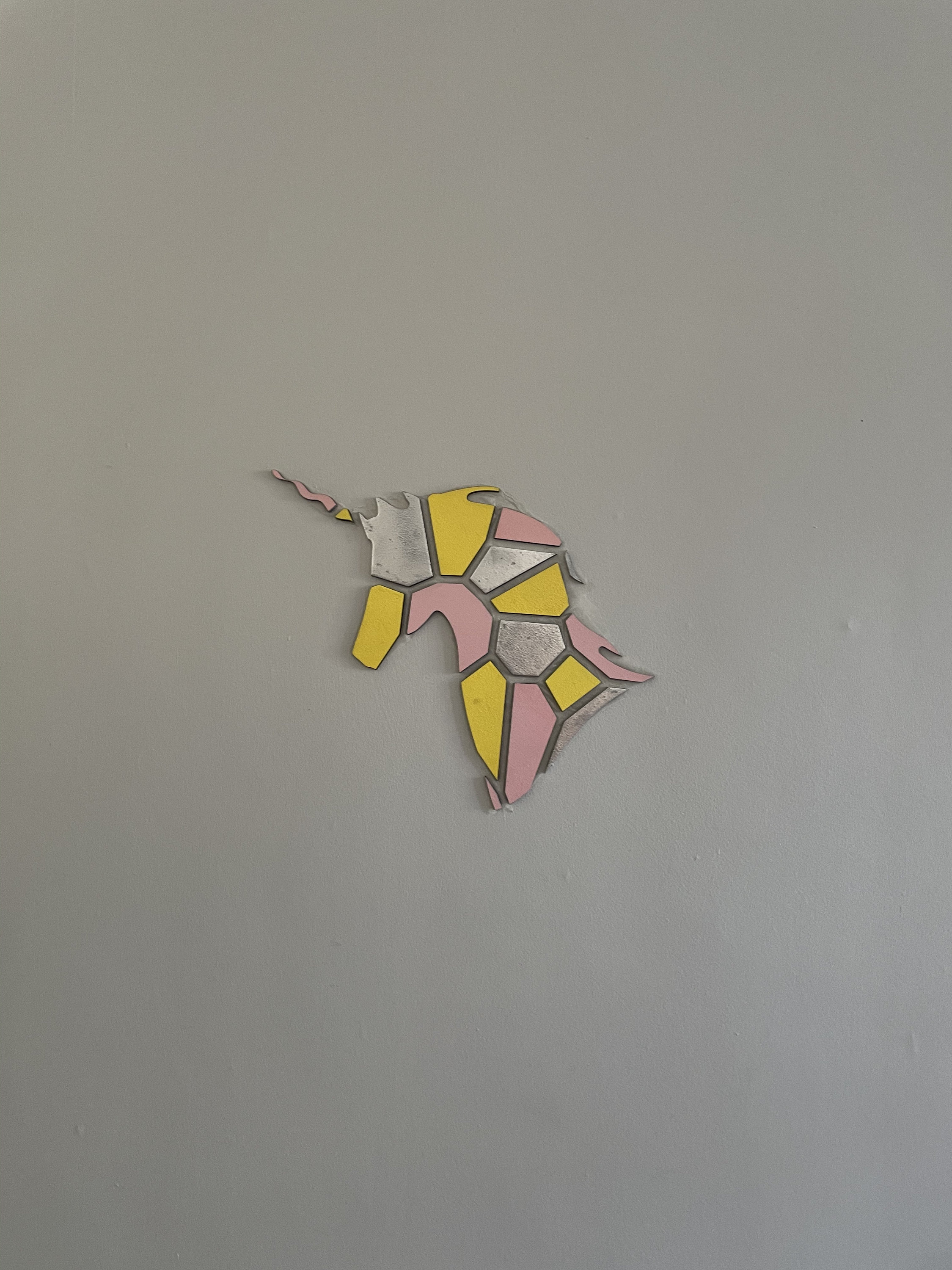 Geometric Unicorn Designed Wall Art. Etsy UK