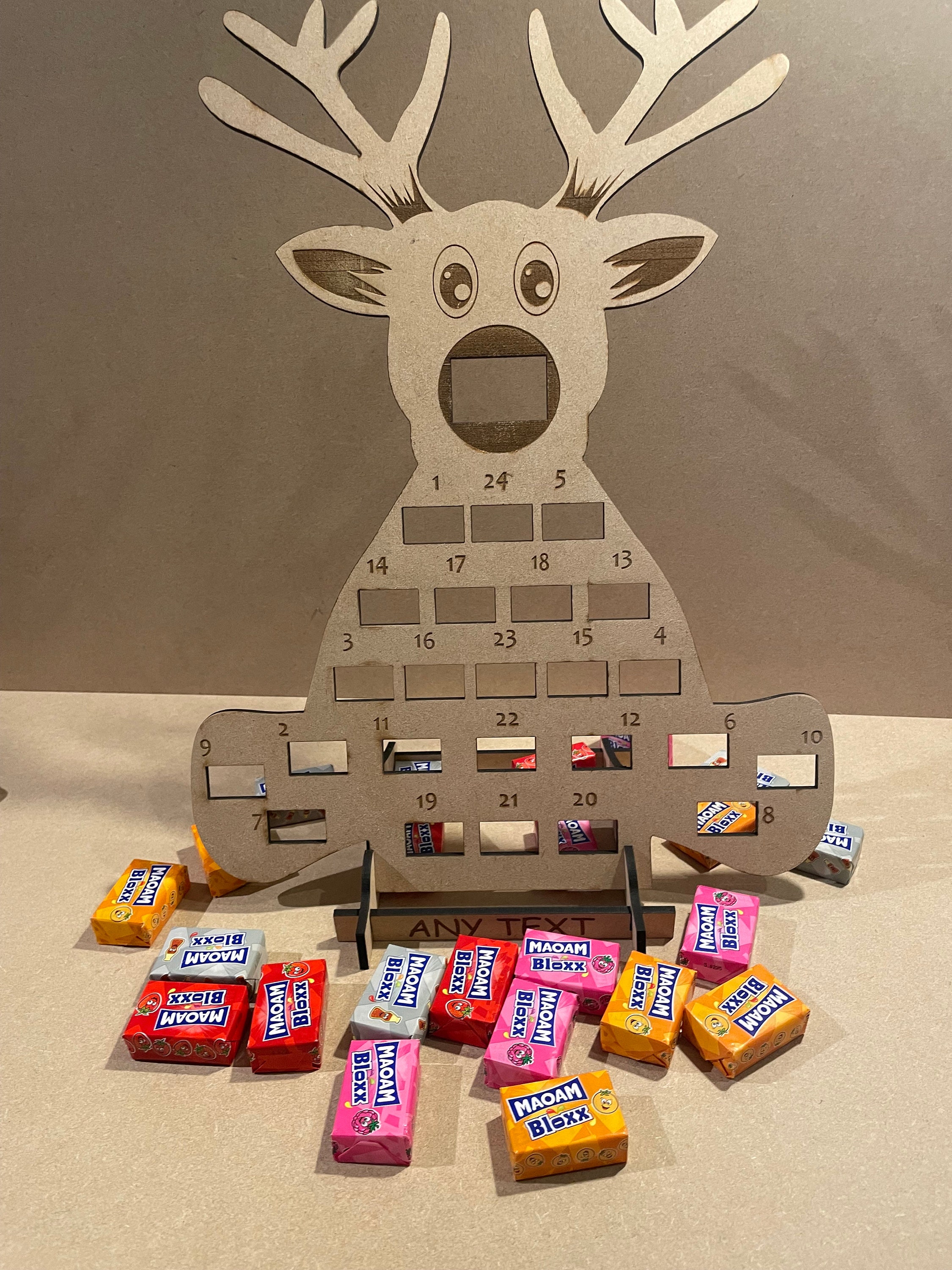 Luxury MAOAM Reindeer Advent Calendar Etsy UK