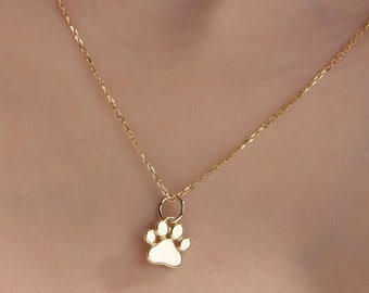 10K,14K,18K Gold Engraved Paw Pendant , Pet Parent Gift, Pet Memorial,Pet Remembrance Gift,Gift For Dog Lovers,Gift For Cat Lovers,Paw Charm