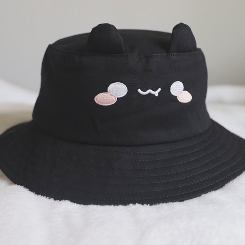 Bongo Cat Bucket Hat Meme Cat Bucket Hat Meme Bucket Hat Etsy
