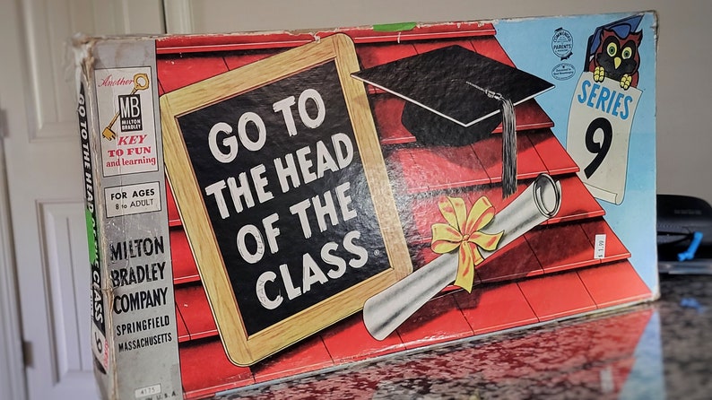 1955 Vintage Milton Bradley Board Game - Etsy
