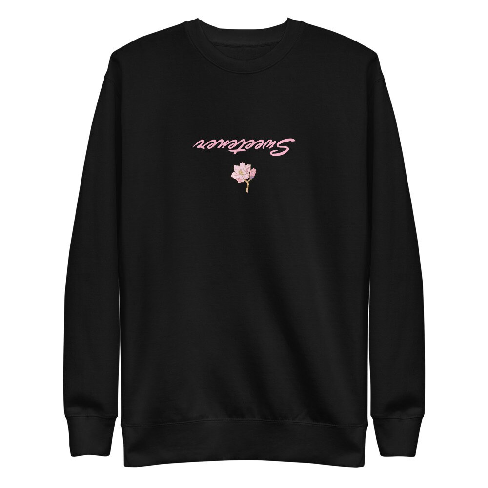 purple sweetener sweatshirt