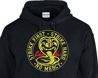 cobra kai hooded sweatshirt