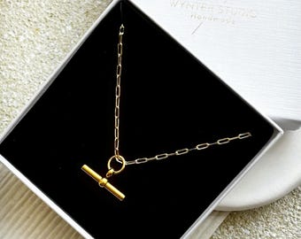 T bar Longline 24” Necklace
