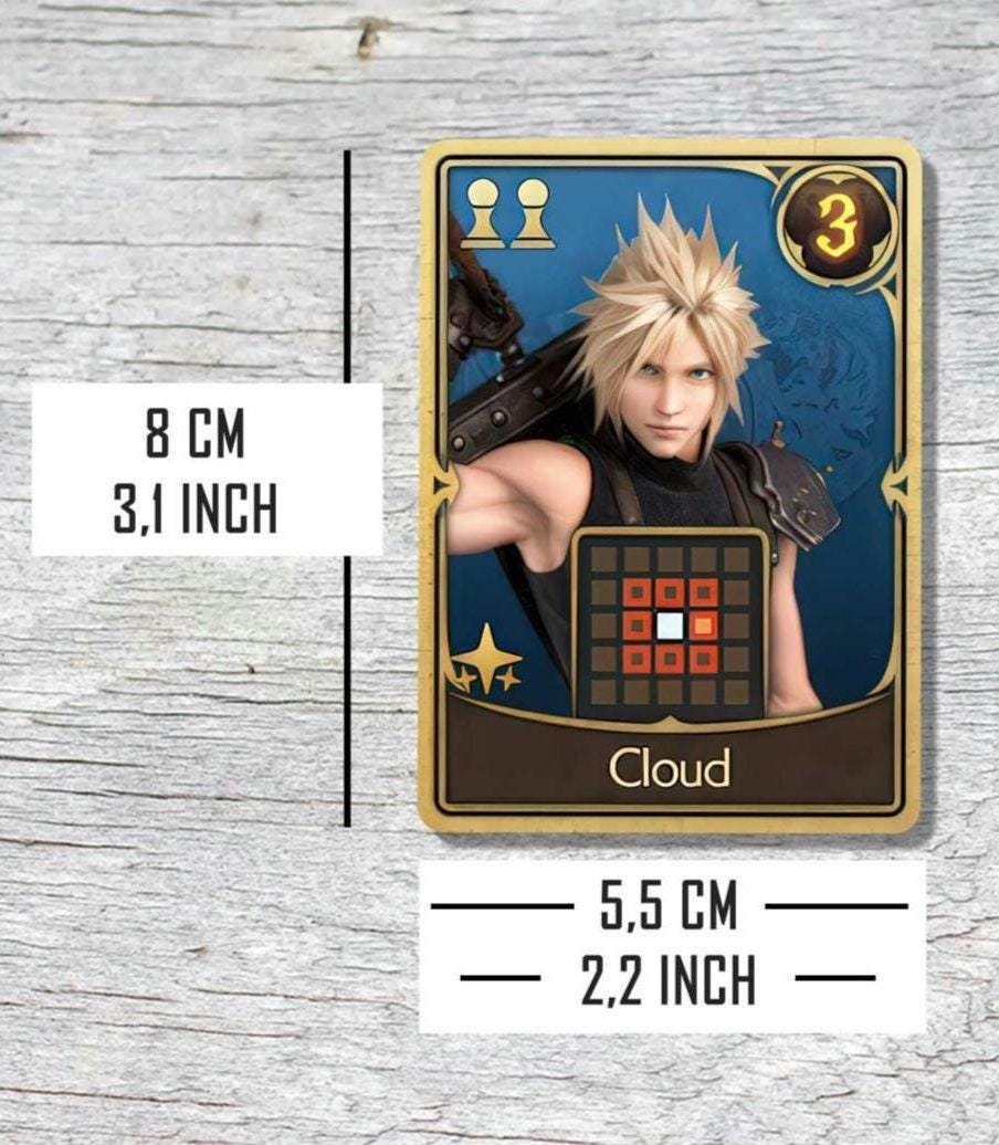 Final Fantasy VII - Queen's Blood Game Card Set (144 Cards, Matte