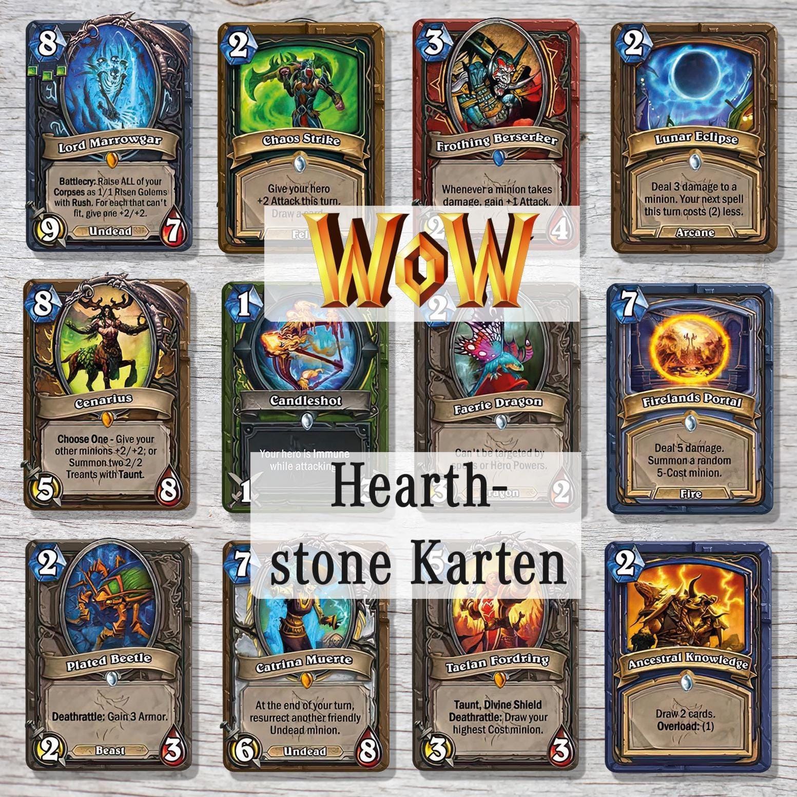 Hearthstone cards - Etsy 日本
