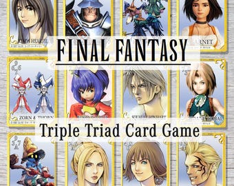 FFVIII トリプルトライアド フルカードセット - Etsy 日本