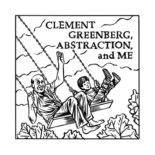 Greenberg, Abstraction, and Me, Mini Comic