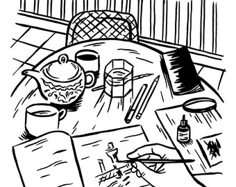 Yerevan Tea Giclée