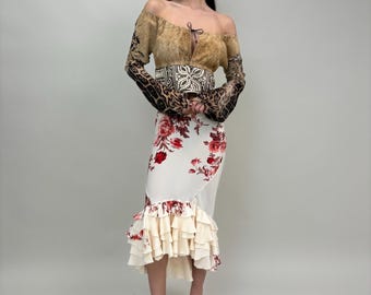 Roberto Cavalli Spring/Summer 2002 collection ensemble