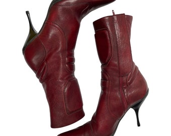 Vintage miu miu boots Clearance