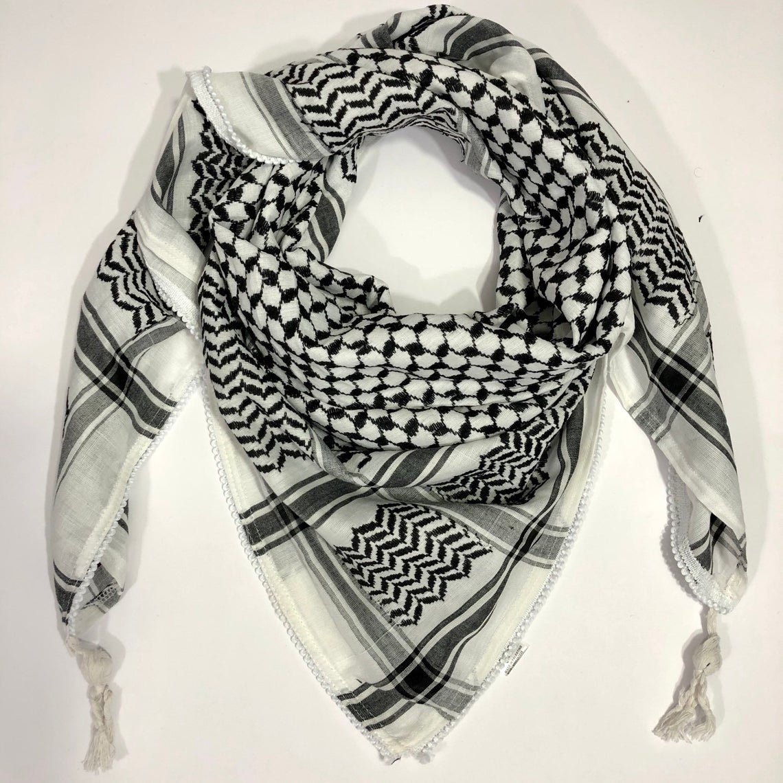 Original Hirbawi Kufiya Keffiyeh Scarf Shemagh Jordanian | Etsy