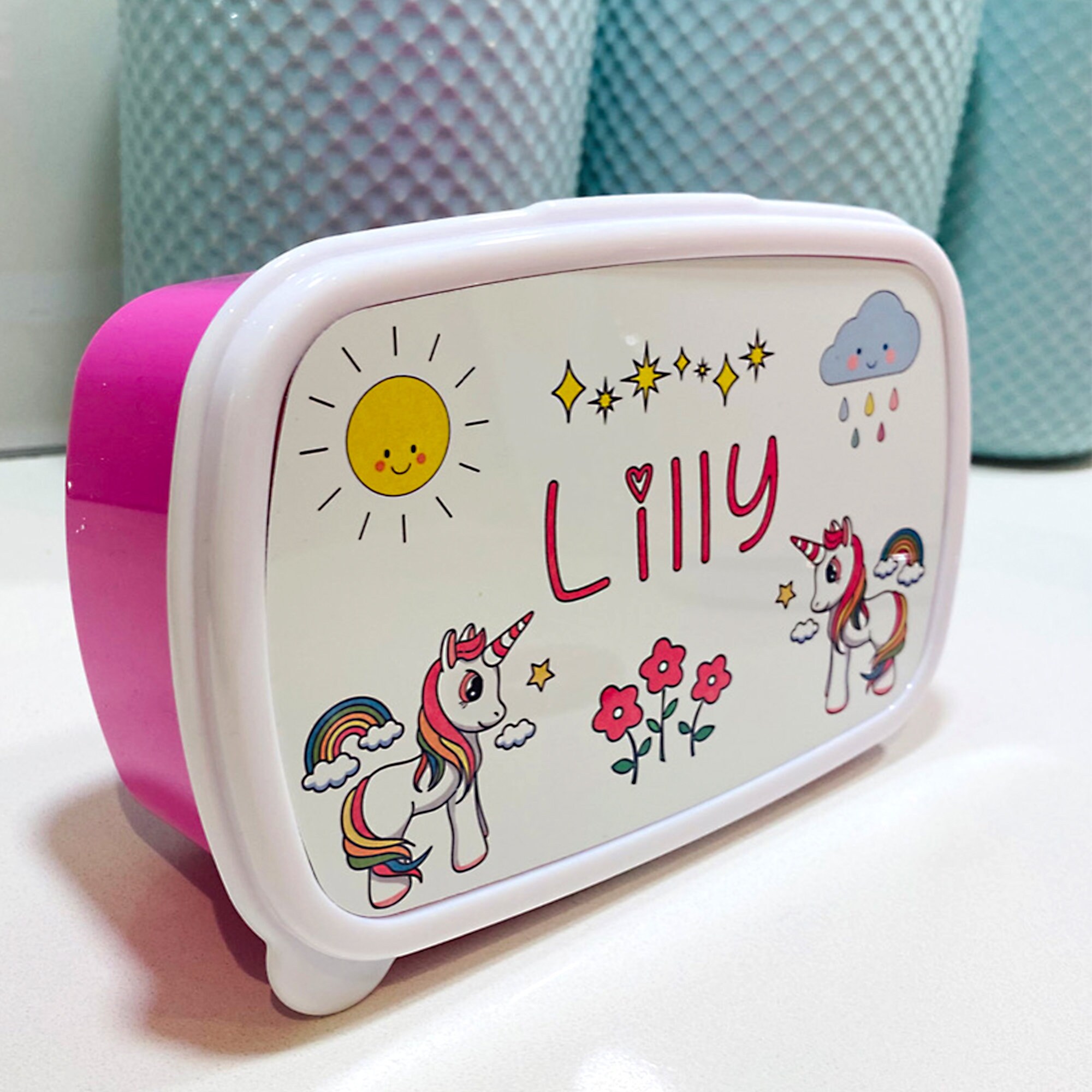 Unicorn Custom Water Bottle Kids Water Bottle for School Etsy